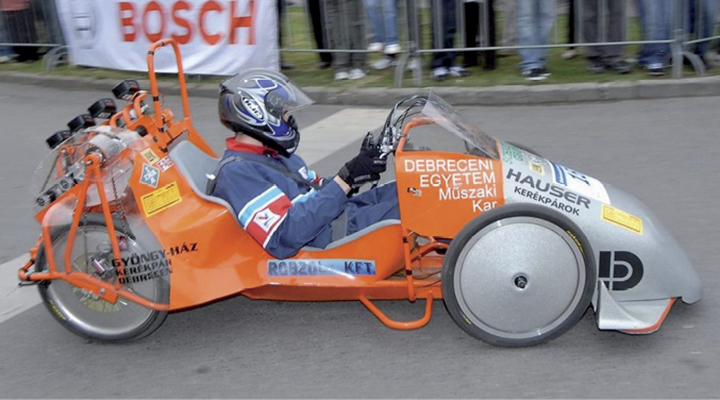 Bosch Elektromobil verseny a Föld Napján