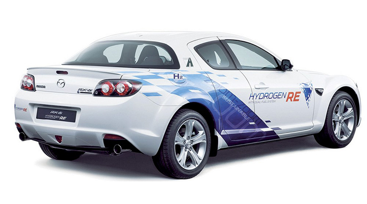 A Mazda legyártotta az első RX-8 Hydrogen RE típust Norvégiának
