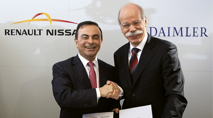 A Renault-Nissan és a Daimler stratégiai együttműködése