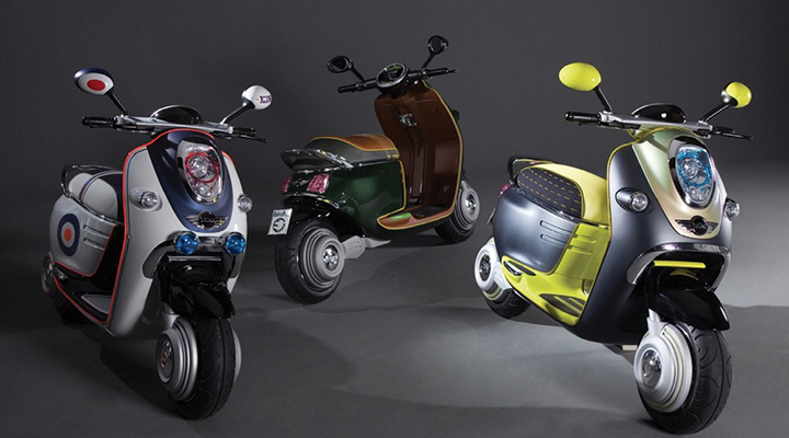 Párizsi újdonság: Mini Scooter E Concept