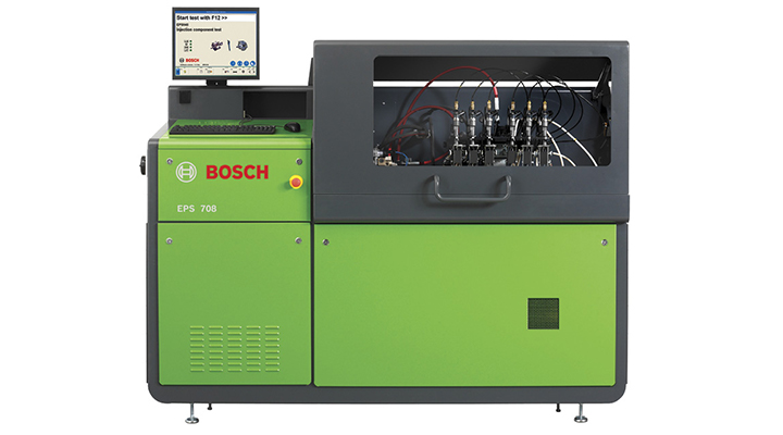 Bemutatkozik az új Bosch EPS 708 common rail vizsgáló próbapad