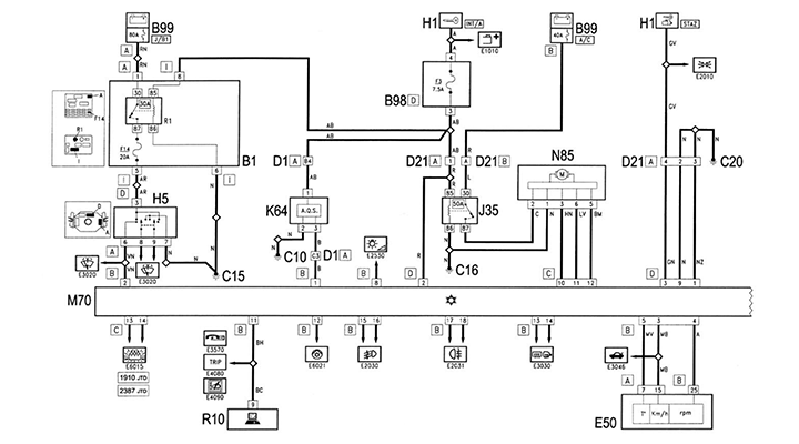WIRING DIAGRAM FOR SKODA SUPERB - Auto Electrical Wiring Diagram