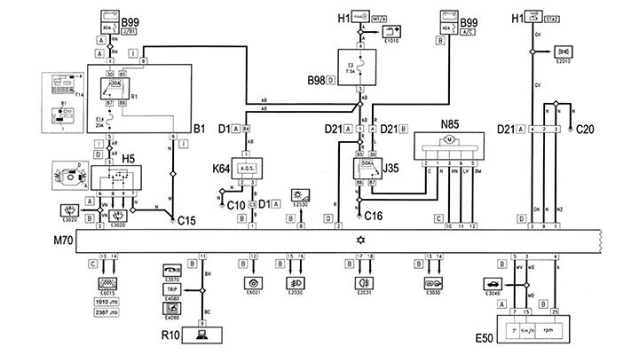 Schaltplan Klimaanlage Skoda Octavia - Wiring Diagram