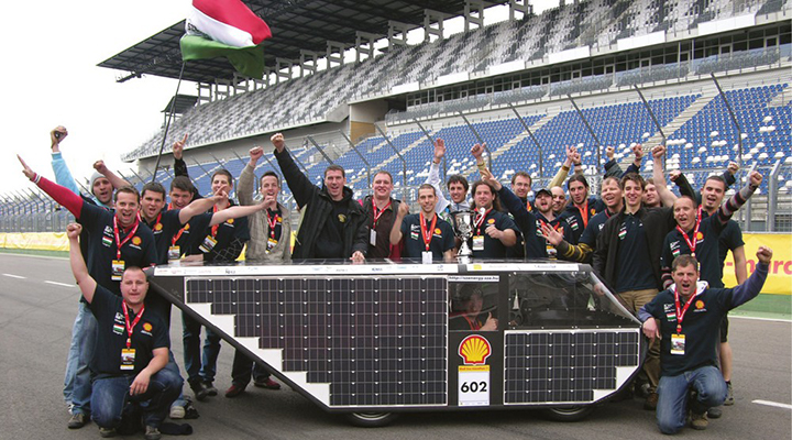 Pozitív energiamérleg - Shell Eco-marathon-győztes a SZenergy Team