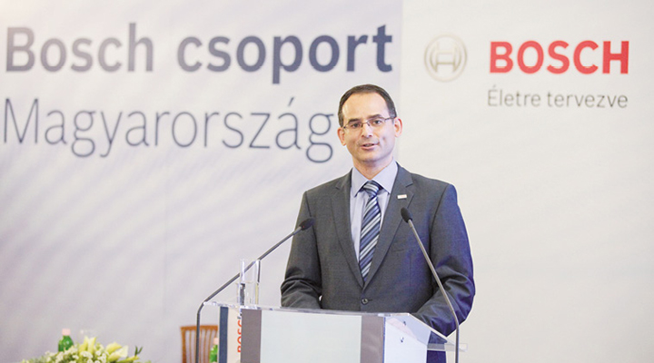 Jelentős növekedés a magyarországi Bosch-csoportnál