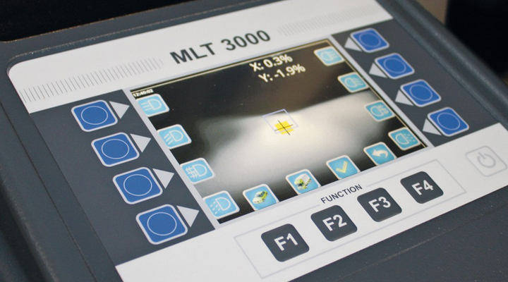 Digitális fényszóróbemérő MAHA MLT 3000