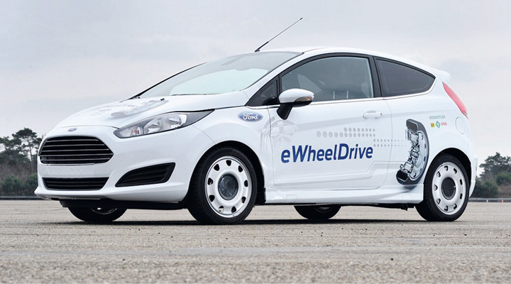 Ford eWheelDrive - Kerékagymotoros városi kisautó