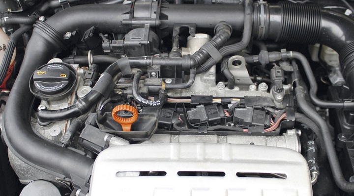 VW Golf 1,4 TSI-motor