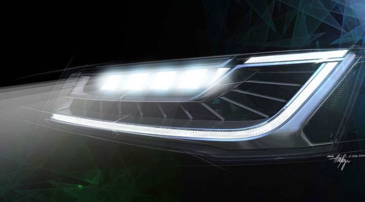 Az új Audi Matrix LED-fényszóró