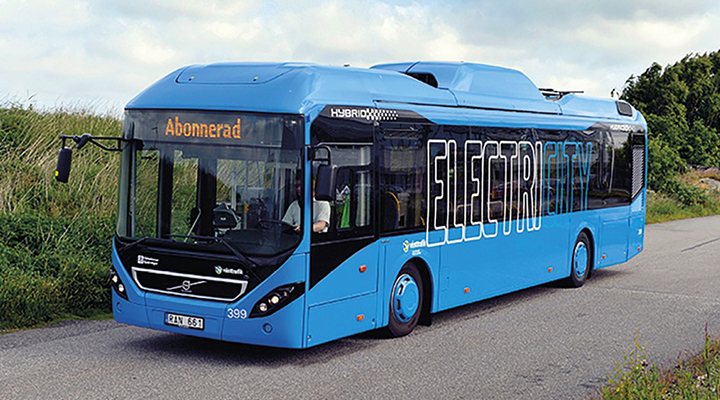 Az ABB tölti a Volvo elektromos hibrid buszait Belgiumban is