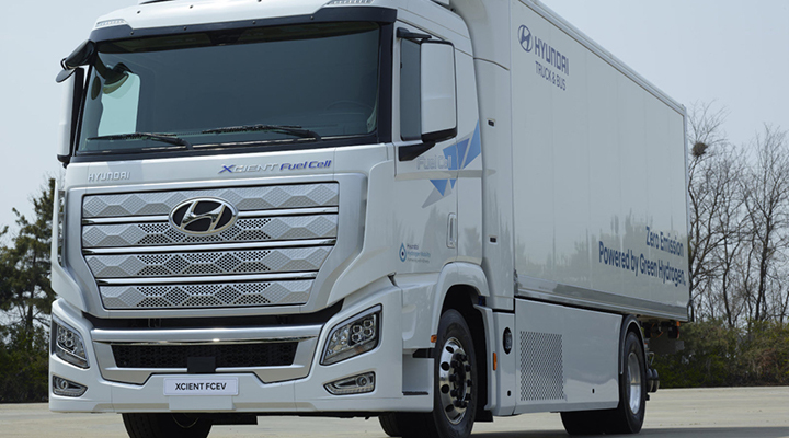 A Hyundai forgalomba állítja az első hidrogén-teherautókat