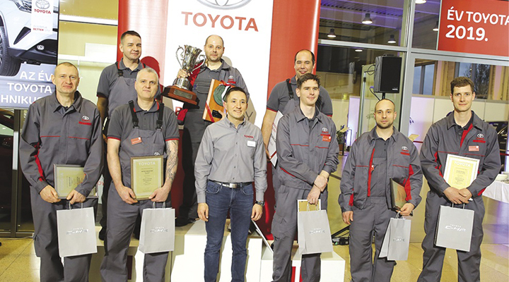 Az év Toyota technikusa