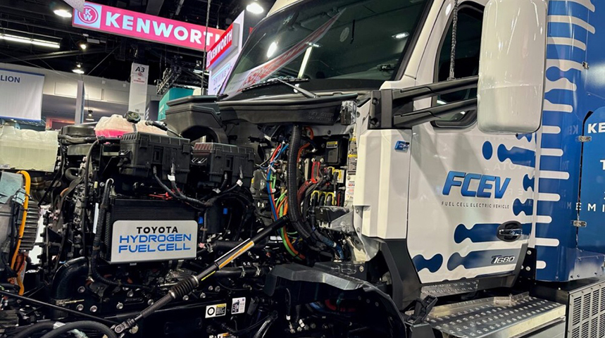 Hidrogén tüzelőanyacellás kamionok az idei ACT Expo sztárjai