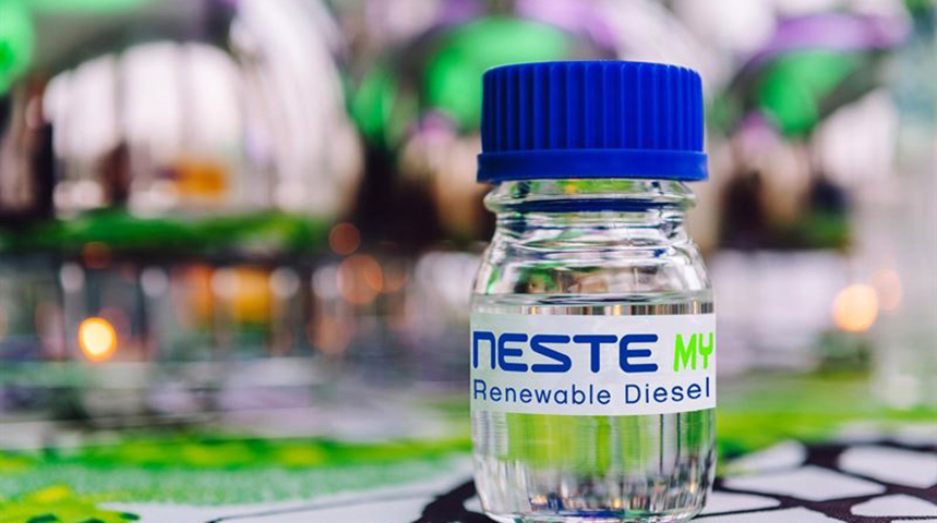Neste MY Renevable Diesel tüzelőanyag Finnországból