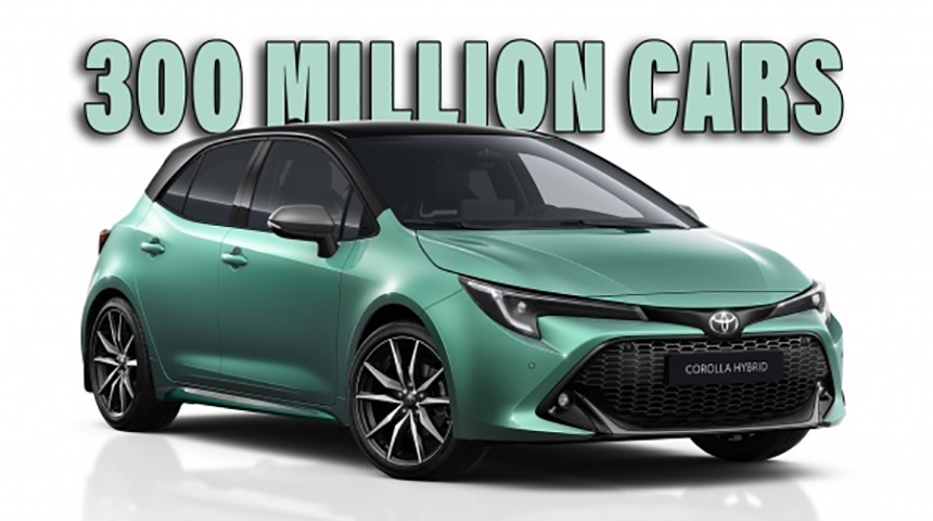 Legyártotta a 300 milliomodik autóját a Toyota