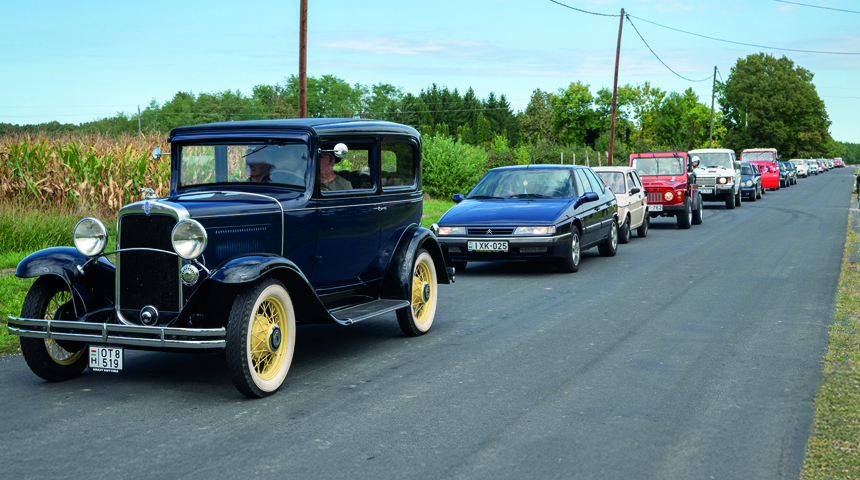 Amikor az „aszfalt királyai” a veterán járművek