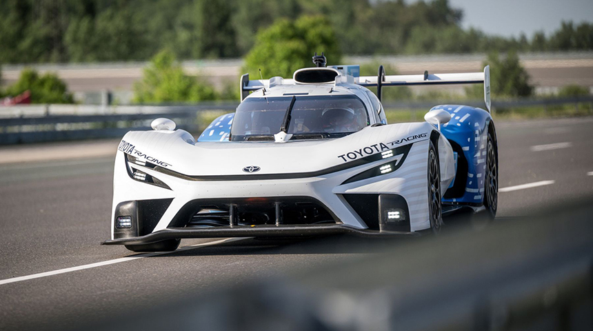 P&aacute;ly&aacute;ra viszi a hidrog&eacute;nnel &uuml;zemelő Le Mans-i protot&iacute;pus&aacute;t a Toyota 