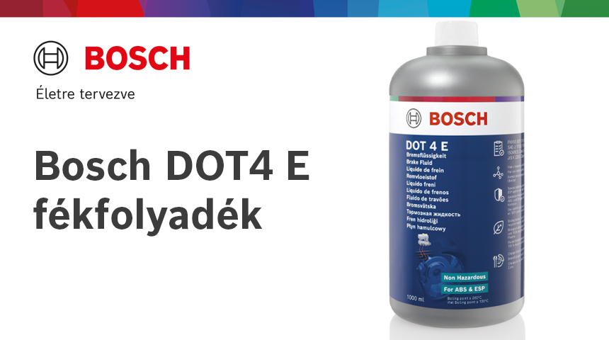 Bosch DOT 4 E f&eacute;kfolyad&eacute;k