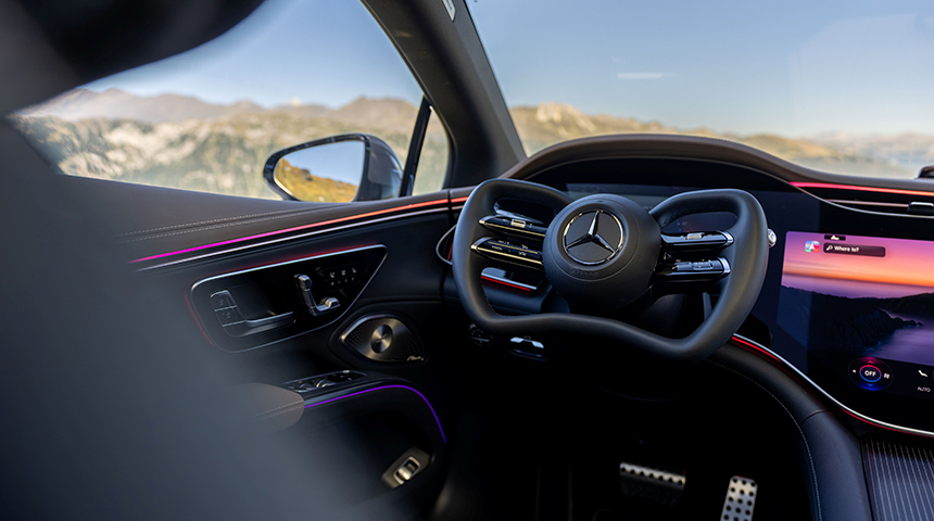 Mercedes-Benz EQS &ndash; Mostant&oacute;l steer-by-wire korm&aacute;nyz&aacute;ssal is